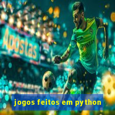 jogos feitos em python